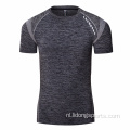 Fitness heren sportschool sport harddroogd shirt